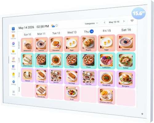 Nethgrow 15.6" Digital Family Calendar & Chore Planner - No Subscription