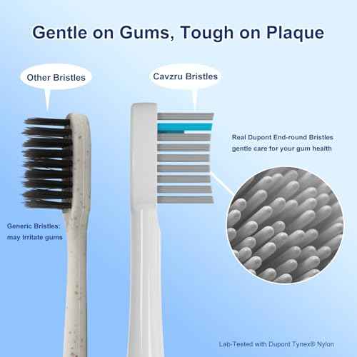 6 Pack Replacement Brush Heads for Waterpik Sonic-Fusion 2.0 (SF-03/SF-04) & Sonic-Fusion (SF-01/SF-02) Flossing Toothbrush - Individually Sealed with Hygienic Caps, White