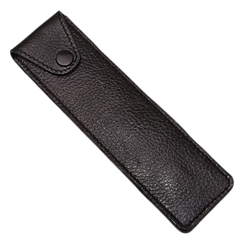 Parker Genuine Leather Straight Razor Travel Case