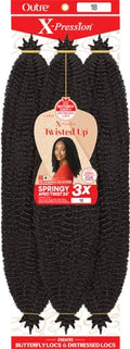Outre X-Pression Twisted Up 24" Springy Afro Twist Crochet Hair