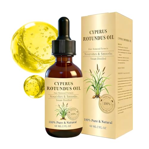 Cyperus Rotundus Oil for Hair Removal & Skin Care - 2 fl Oz