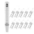 Beauty Roller Pen - 0.25mm Micro-needling - For Face - For Men and Women(white)