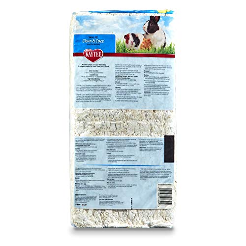 Kaytee Clean & Cozy White Small Animal Pet Bedding 24.6 Liters