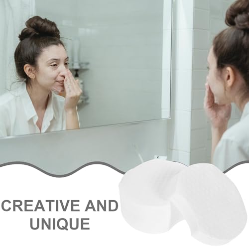Beavorty Cotton Pads 900pcs Non-Woven Makeup Remover Facial Cleansing Rounds