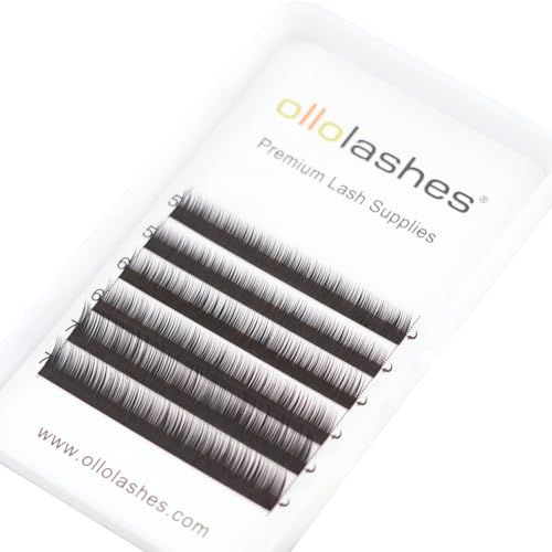 OLLOLASHES Bottom Lash Extensions J Curl 0.05mm Thick 5-7mm Mixed Length for Salon Use