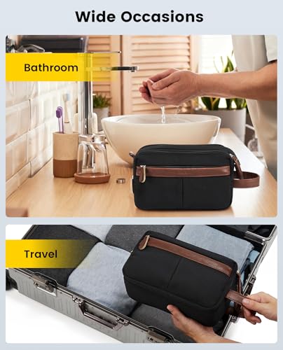 Vorspack Canvas Toiletry Bag for Men - Water Resistant