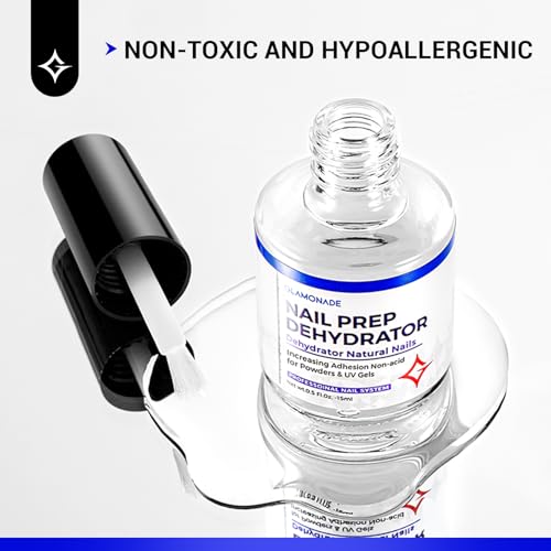 Glamonade Anti-Lifting Nail Prep Dehydrator & Acid-Free Bonder - 15ml