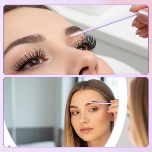 200 Pcs Microswabs for Eyelash Extensions - Precision Microbrush Applicators