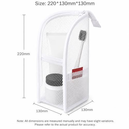 Lightweight Waterproof Standing Toiletry Bag for Travel & Gym