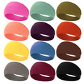 Wide Workout Headband for Women Non-Slip Sweat Bands