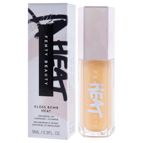 Gloss Bomb Heat Universal Lip Luminizer Plus Plumper - 05 Lemon Lava by Fenty Beauty for Women - 0.3 oz Lip Gloss