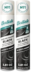Batiste Color Dry Shampoo for Black Hair, 3.81 oz (Pack of 2)