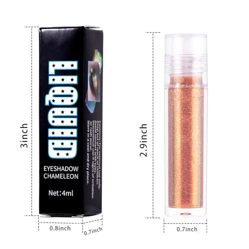Grospe Liquid Glitter Eyeshadow - Holographic Color Shifting