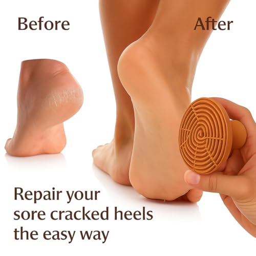 Natural Moroccan Pumice Stone - Handcrafted Terracotta Foot Scrubber