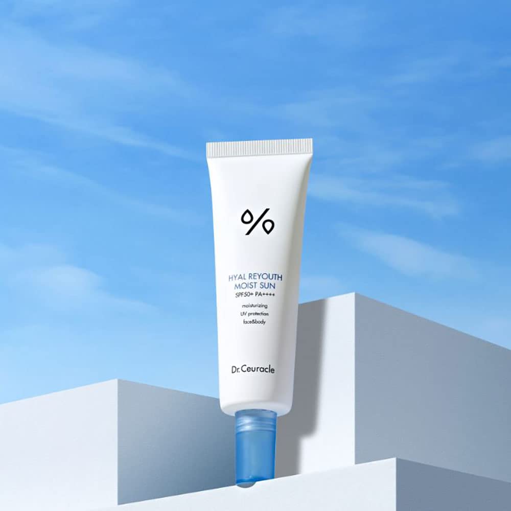 Dr.Ceuracle Hyal Reyouth Moist SunㅣSkin Concernㅣ Essence-like Sunscreen without stickiness