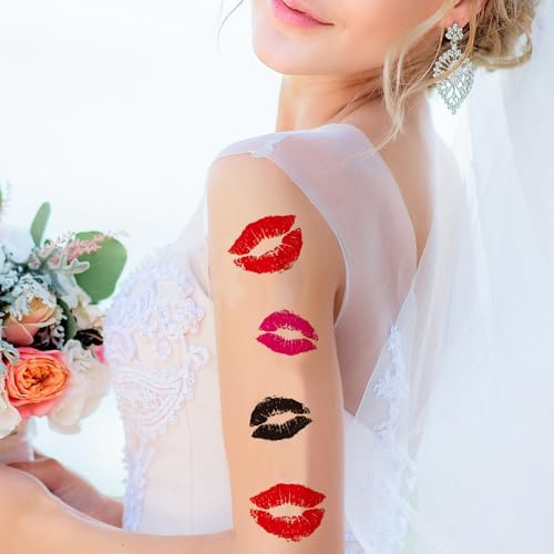 225 Pc Temporary Lip Tattoo Stickers - Valentine's Day Party