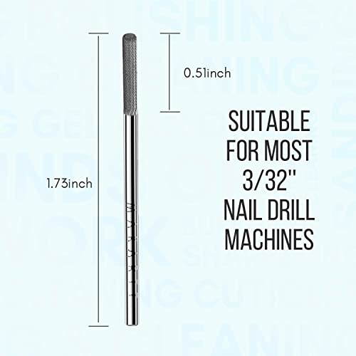 Makartt 3XF Carbide Cuticle Drill Bit - Ultra Fine Nail