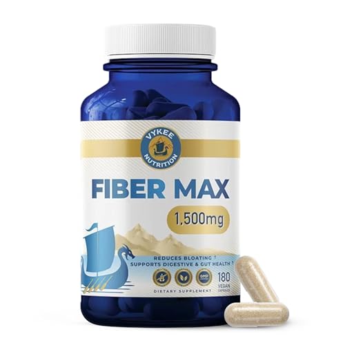 Vykee Nutrition Advanced Fiber Complex - Digestive Support with Psyllium, Aloe Vera, Chia & Flax