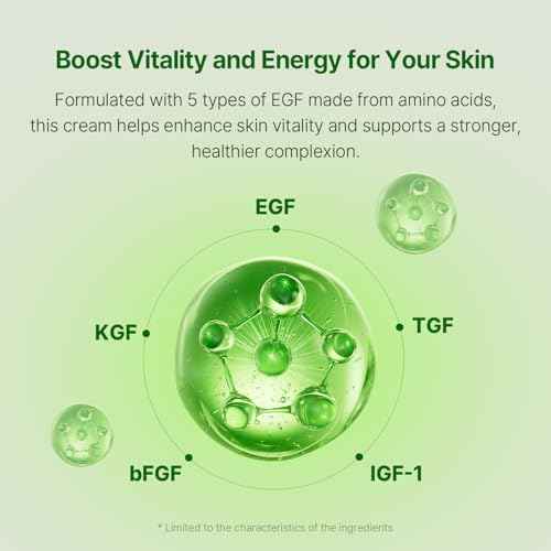 AVCA EGF Cica Repair Cream 100ml (3.38 fl. oz) ? Fragrance-Free Moisturizer for Sensitive Skin with Centella & Aloe, fast-absorbing, dermatologist tested, K-Beauty