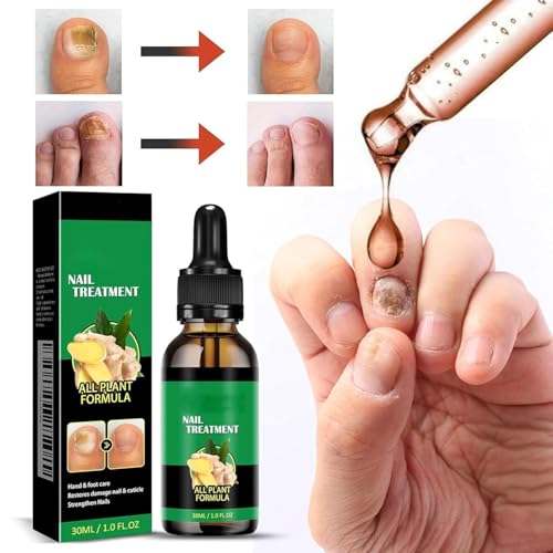 Ginger Nail Growth Serum - Strengthening Nail Repair Oil