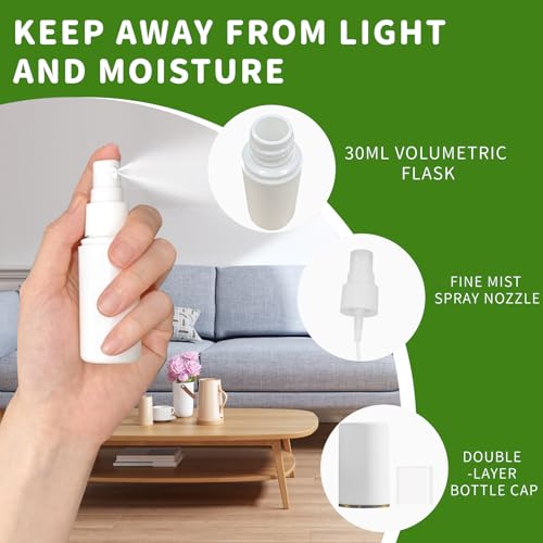 Bulk 105-Pack Travel Perfume Spray Bottles 1oz, Empty Refillable Fine Mist Atomizer TSA Approved Mini Fragrance Sprayer, Cruise Toiletry Party Favor, Small Business Wholesale Supplies, Clear