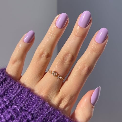 Glamnetic Press On Nails - Lilac Pastel Purple 30 Nail Kit