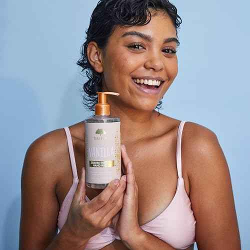 Tree Hut Vanilla Serum Infused Hand Wash, Nourish & Hydrate Hands, Strengthening Skin Care, Long-Lasting Scent, Cleanse & Lock in Moisture, Cermamides, Holiday Gift & Stocking Stuffer, 11 fl oz