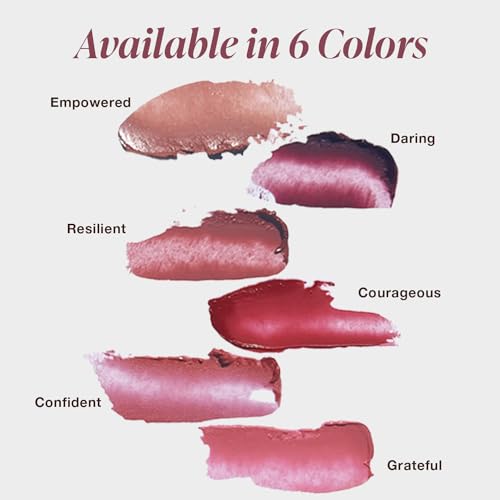 Mineral Fusion NEW Sheer Moisture Lip Tint, Buildable Lip Color, Hydrating Lip Balm with Jojoba Oil, Shea Butter & More, Hydrates & Nourishes, FD&C Dye-Free & Hypoallergenic, Resilient, Earthy Berry