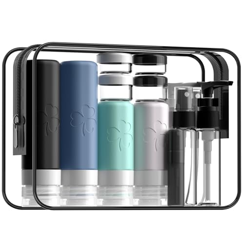 INSFIT 23-Piece Travel Bottle Set TSA Approved Leak Proof