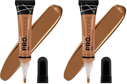 L.A. Girl Pro Concealer Toffee 0.28oz - Pack of 2