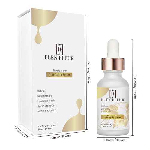 Retinol Collagen Serum ? Hydrating & Firming Face Serum with Hyaluronic Acid, Niacinamide, Vitamin C & E ? Promotes Smooth, Radiant & Elastic Skin ? 30ml