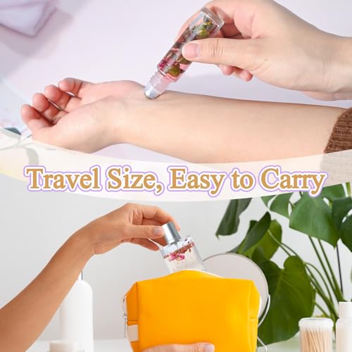 DIY Perfume Making Kit with 8 Essential Oils & Roller Bottles