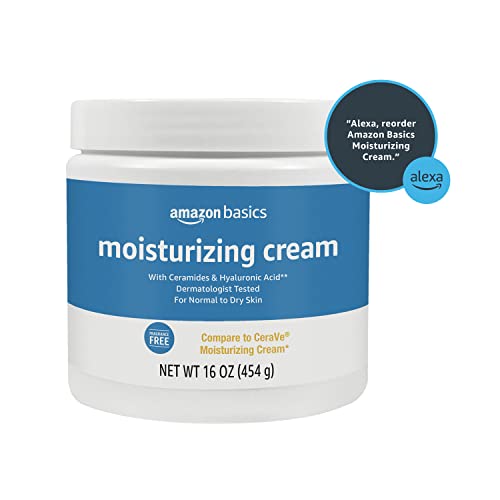 Amazon Basics Moisturizing Cream, 16 Ounces, 1-Pack