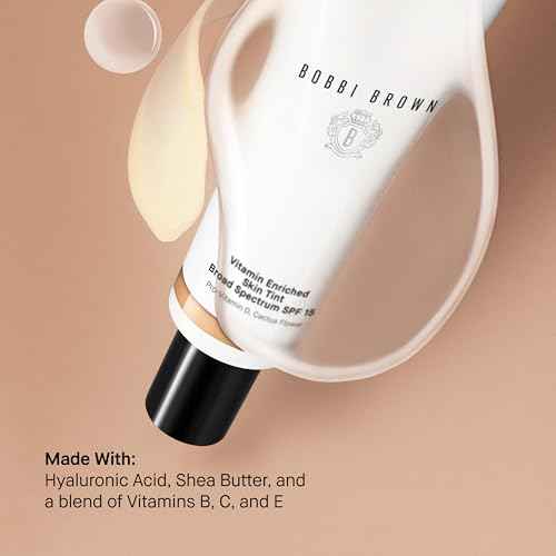 Bobbi Brown Vitamin Enriched Skin Tint SPF 15 | Broad Spectrum SPF Skin Tint | Hydrating Tinted Moisturizer | Vitamins B, C, & E