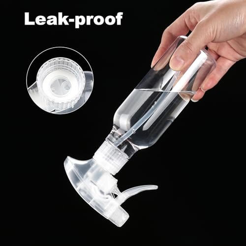 Cosywell Spray Bottles 8.8oz 2 Pack - Adjustable Mist/Stream Nozzle