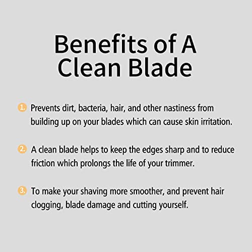 MANSPOT Black Replaceable Blade (2Pcs) Men¡¯s Manscape Trimmer, Ceramic Blade Ball Trimmer/Shaver for Men Replacement Head