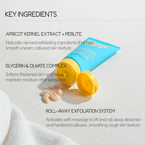BuffOut Callus Eraser Exfoliating Gel | Feet & Body Scrub