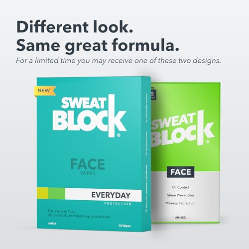 Face Wipes for Oily Skin Control | 15 Count Antiperspirant Wipes