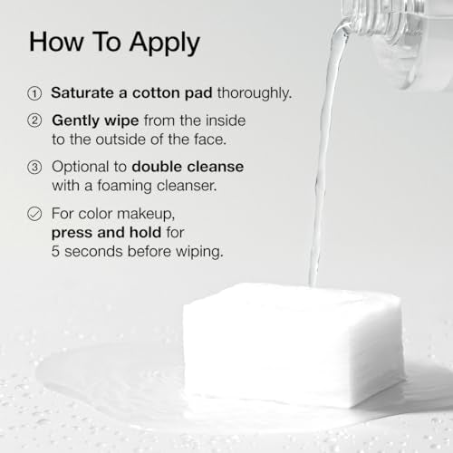 ANUA Heartleaf Low pH Deep Cleansing Water, Micella Water, Panthenol, Squalane, Makeup Remover for Sensitive Skin, Korean Skin Care (500g, 17.63 oz.)