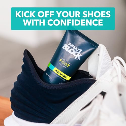Foot Antiperspirant Lotion - Quick-Dry Odor Eliminator, 1.69 fl oz
