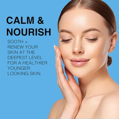 BEAUTE DE PROVENCE Soothing Facial Oil ? Grapeseed, Rosehip, and Lavender Oils ? Lightweight Hydrating Face Oil for All Skin Types, 2 fl oz