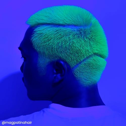 Arctic Fox Neon Moon Semi-Permanent Hair Dye - Vegan, Bright Neon Yellow, 8 Fl Oz (Pack of 1)