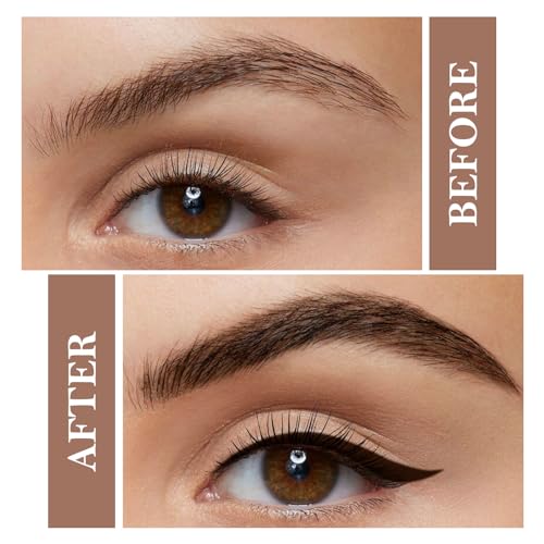 Eyebrow Duo Kit with Powder & Gel Pomade, Waterproof Brow Filler