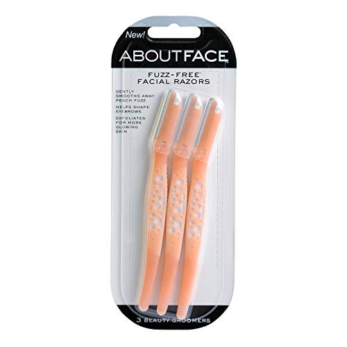 About Face Fuzz-Free Facial Razors for Shaving & Exfoliating - Includes 3 Beauty Groomers & wet n wild Color Icon Kohl Eyeliner Pencil Black, Long Lasting, Highly Pigmented