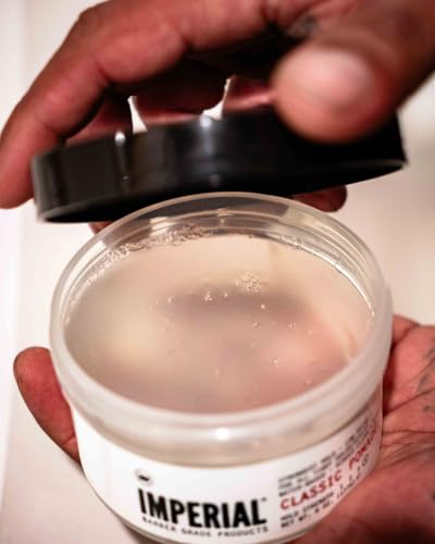 Imperial Barber Classic Pomade, 6 oz | Water-Based Strong Hold