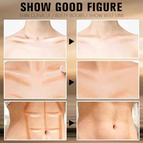 Dual-Ended 2-in-1 Cream Contour & Highlighter Stick Makeup For Face & Body ? Waterproof, Long-Lasting, Suitable for All Skin Tones, 01#Nuetral Nude + Beige