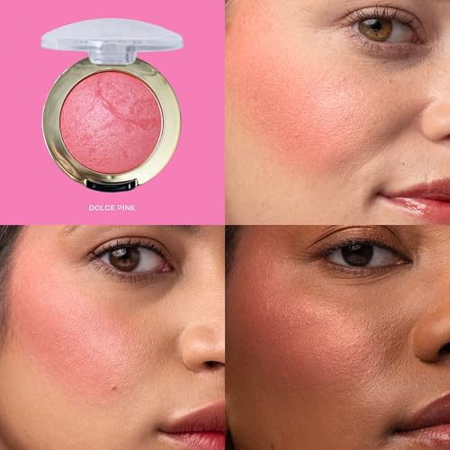Milani Baked Blush Powder - Dolce Pink Matte & Shimmer