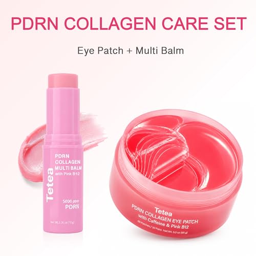 PDRN Collagen Eye Patches & Multi Balm Stick Set