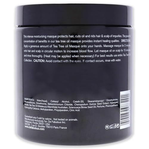 Tea Tree Oil Hair Masque - 33.8 oz Deep Conditioning Treatment