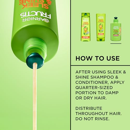 Garnier Fructis Sleek & Shine Leave-In Conditioner, 10.2 Fl Oz Pack of 2